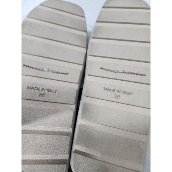 PROENZA SCHOULER  Neoprene And Leather Sandals Size 6 - Picture 11 of 11